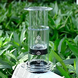 【ภายในประเทศ】AeroPress Go Coffee Drip Filter เครื่องชงกาแฟ เครื่องชงกาแฟ Espresso Press Coffee Brewer Pembancuh Kopi