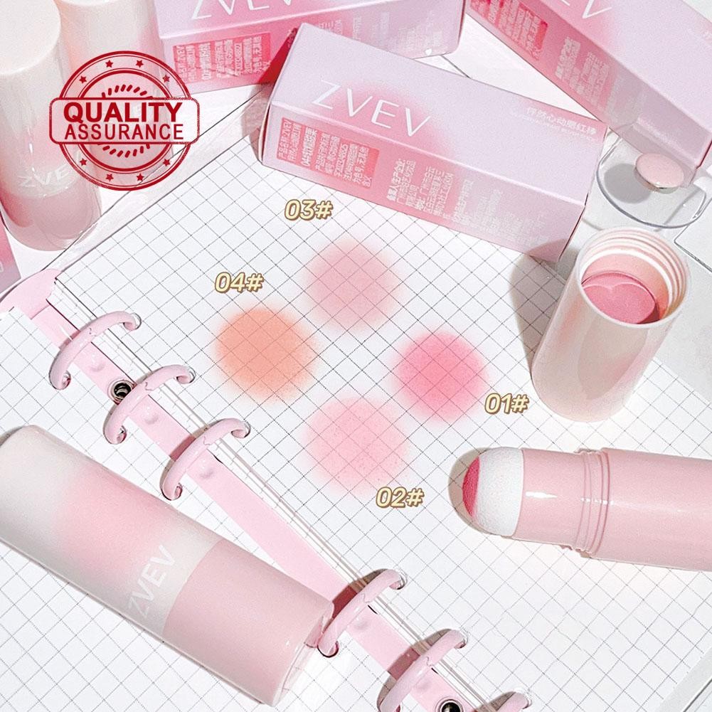 Thumping Blush Stick Matte Matte Natural White Waterproof Single Color Blush Female D9f1