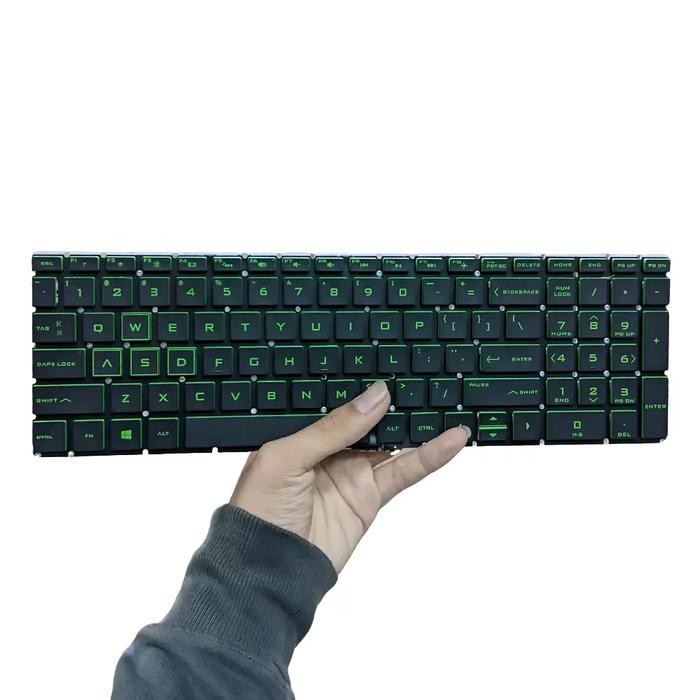 แป้นพิมพ์ต้นฉบับ Hp Pavilion 15-cx0216tx 15-cb534tx 15-cb535tx 15-cb509tx สีเขียว
