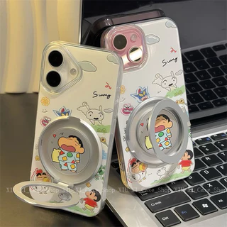 🌸B🌸ข้ากันได้สำหรับ เคสไอโฟน iPhone17promax 14plus 15PRO 12 13pro 16 11-HLYSK217