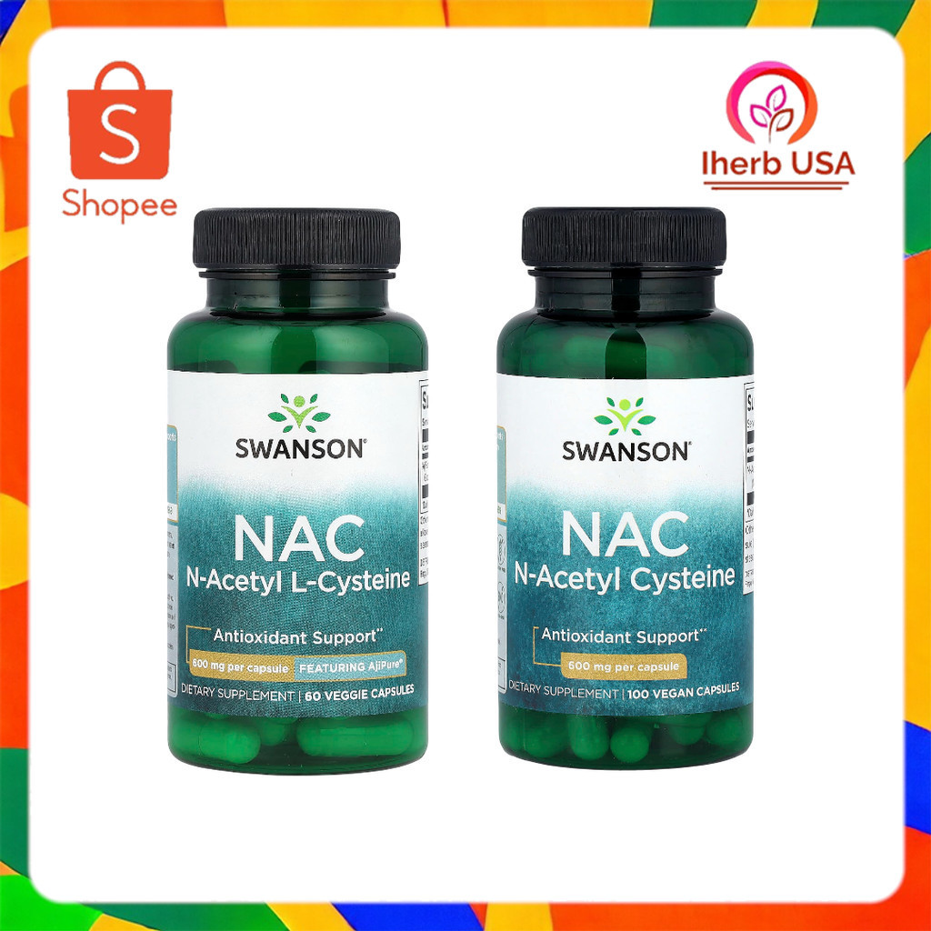 Swanson, NAC, 600 mg 2 รุ่น