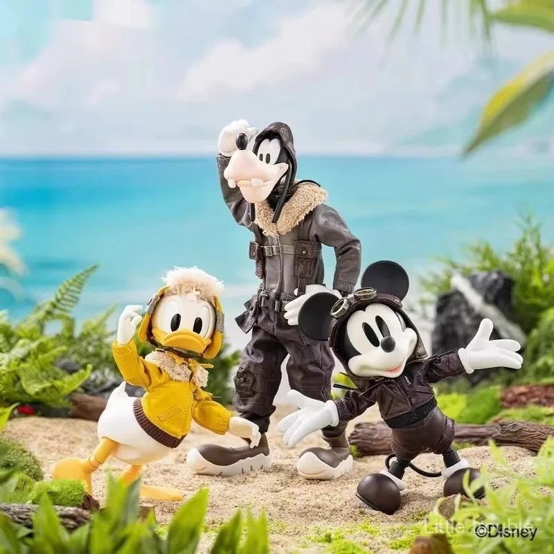 Disney PILOT Series Mickey goofy donald Duck ตุ๊กตามือถือ handmade Collection จี้เดสก์ท็อปจี้เด็กของ