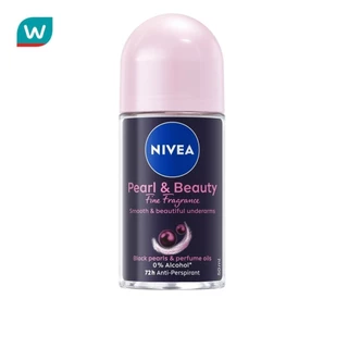 Nivea นีเวีย โรลออน เพิร์ล แอนด์ บิวตี้ ไฟน์ ฟราแกรนซ์ 50 มล. โรลออนลดเหงื่อ ระงับกลิ่นกาย