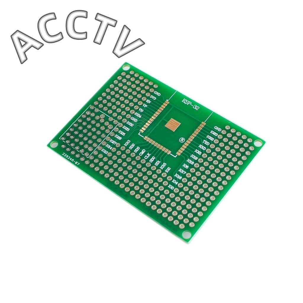 10 ชิ้น/ล็อต 5X7 ซม.คู่ต้นแบบ PCB Breadboard Universal สําหรับ UNO R3 ESP8266 WIFI ESP-12F ESP-12E E