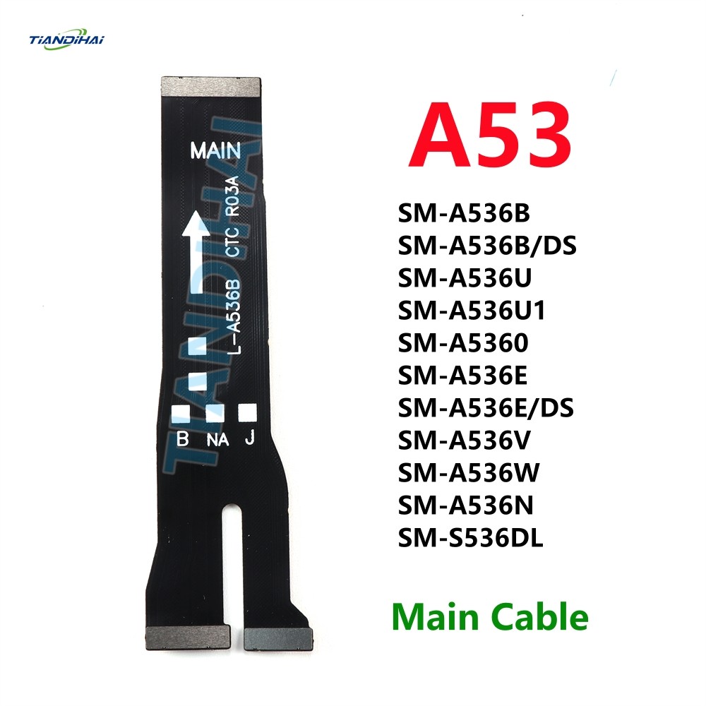สําหรับ Samsung Galaxy A53 5G A536B A536U A536E A536 หลัก SUB สายชาร์จบอร์ดเชื่อมต่อ USB เมนบอร์ด Fl