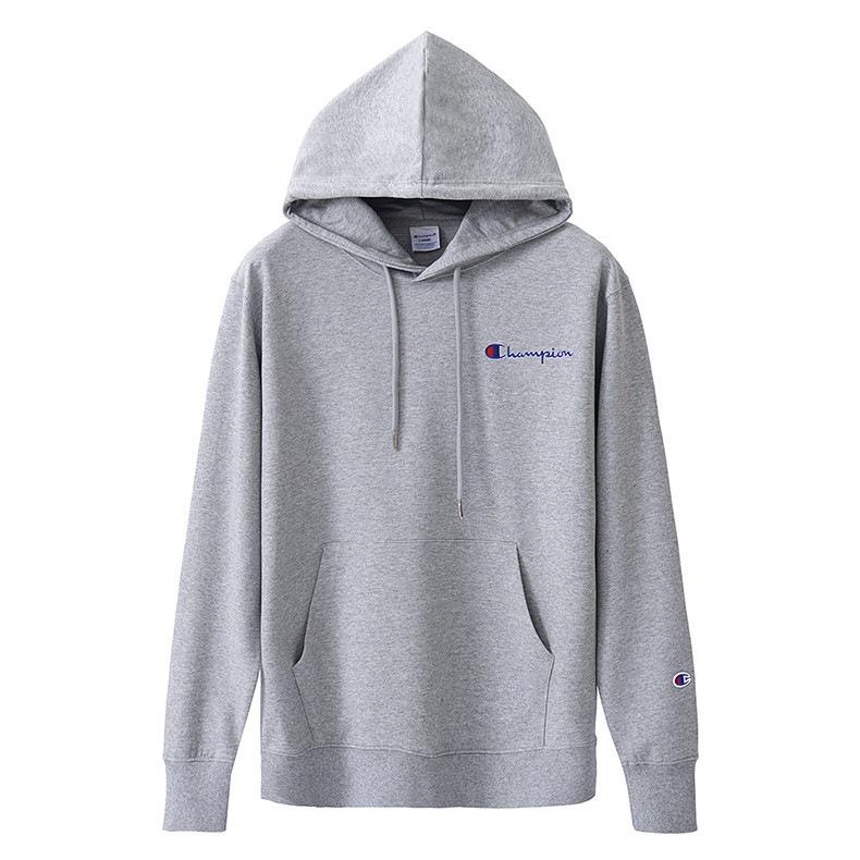Champion Sweater Hoodie อเนกประสงค์สําหรับผู้ชายและผู้หญิงคู่หลวม C-Label 0OS3R