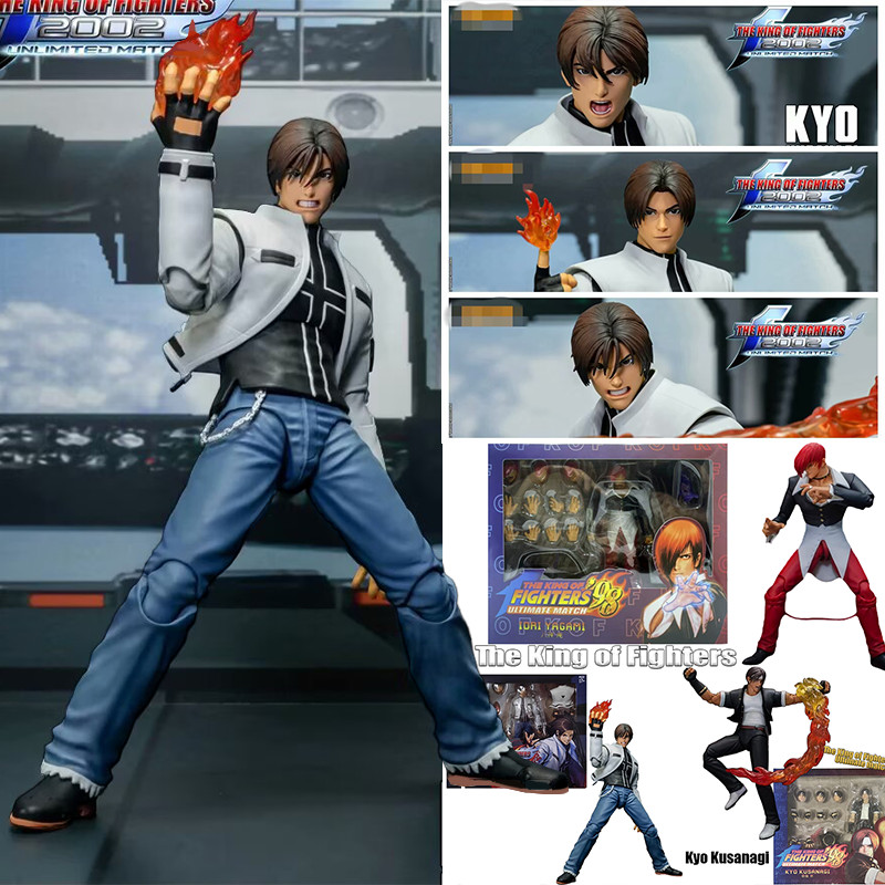 Kyo Kusanagi Action Figure KOF Iori Yagami The King of Fighters Action Figure ตกแต่งห้อง