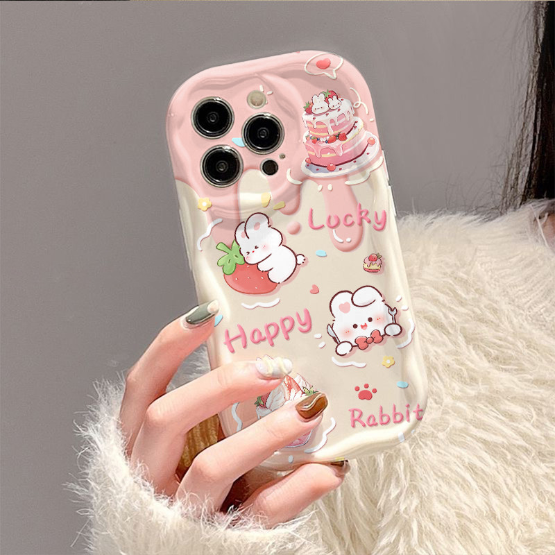 🌵SUN🌵ส่งจากไทย เคสโทรศัพท์มือถือนิ่ม สเตอริโอ เคสไอโฟน กันกระแทก IPhone 16 15 14 13 12 11 Promax 7 8Plus X/XSMax
