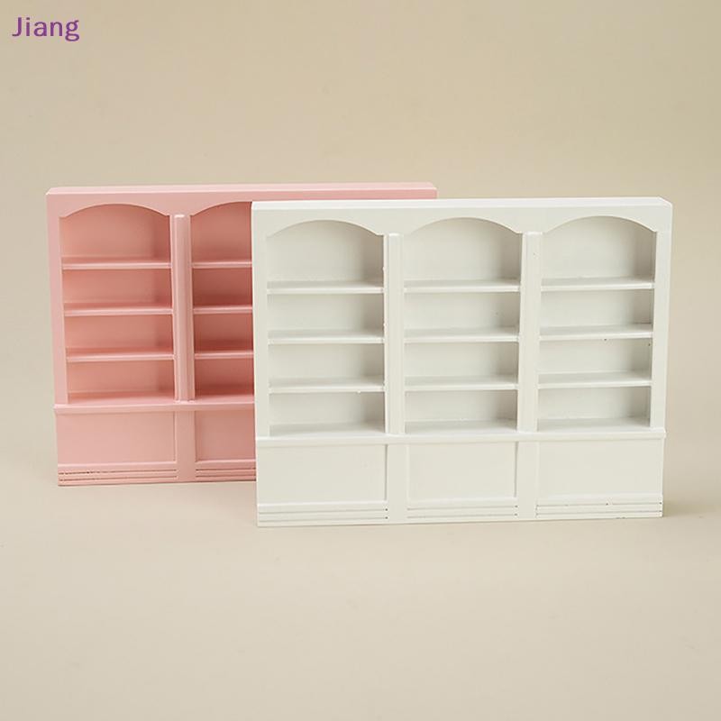 [Jiang] 1:12 ตู้โชว์ตุ๊กตาห้องนั่งเล่นเฟอร์นิเจอร์หน้าต่างตู้โชว์ชุดโต๊ะบ้านตุ๊กตาอุปกรณ์เสริม TH - รูปที่ 5