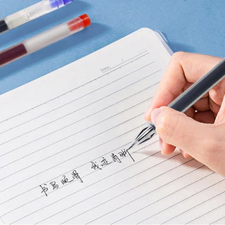 S0598 ปากกาเจล หัวเพชร 0.5mm Diamond Head Gel Pen เขียนลื่น หมึกดำ/น้ำเงิน/แดง ดีไซน์ใสสุดเท่