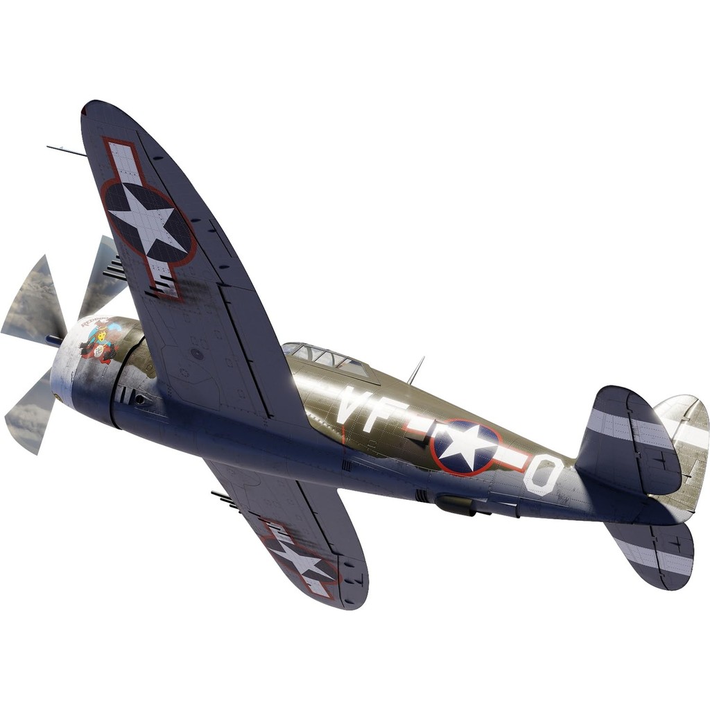 Dora Wings 1/48 American P-47C-2 Thunderbolt Plastic Model DWS48055