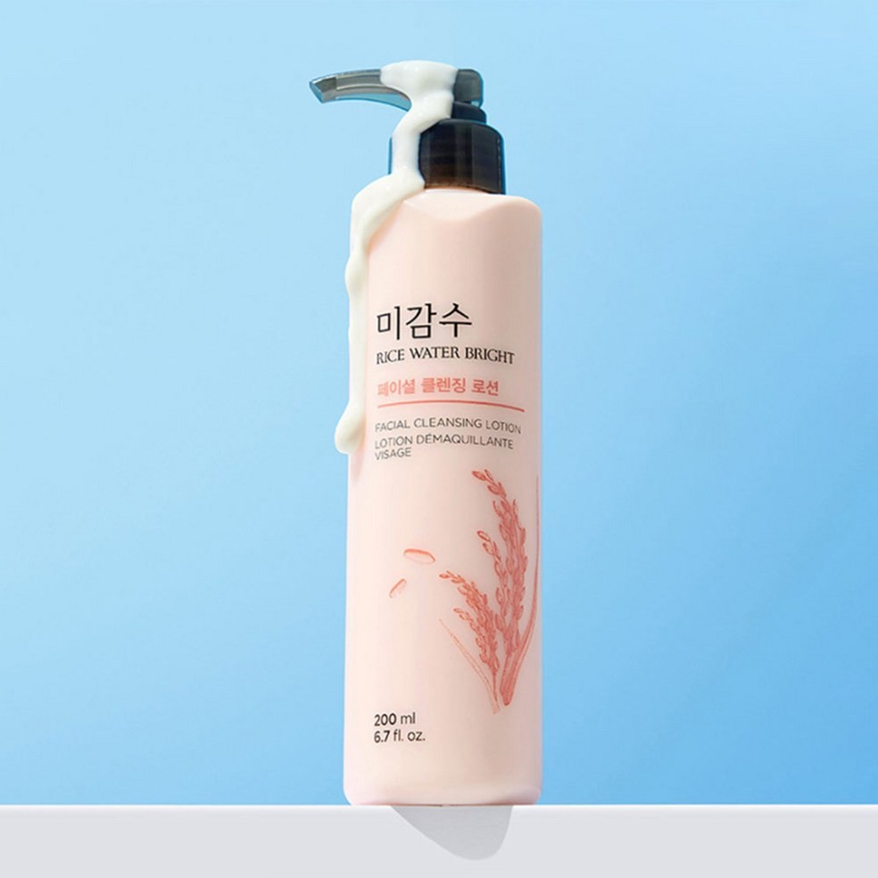 [THE FACE SHOP]Rice Water Bright Mild Cleansing Water,Lip & Eye Remover,Cleansing Lotion