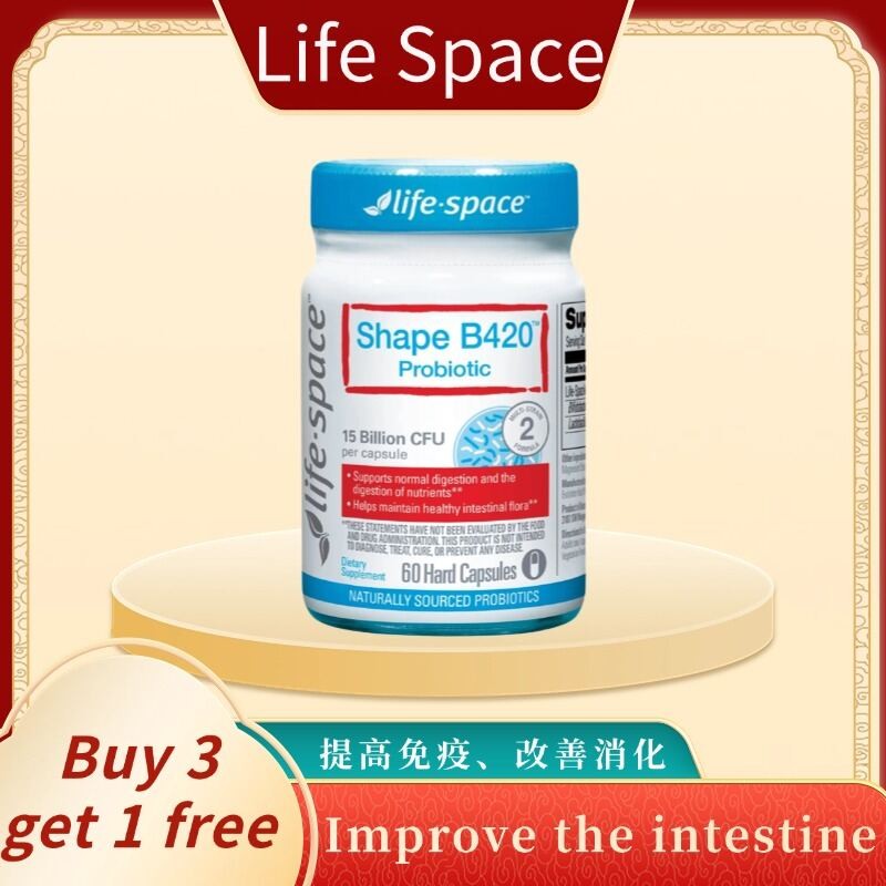 Active sales-ซื้อ 3 แถม 1Life Space Shape B420 Probiotic: Immunity, Digestionon & Gut