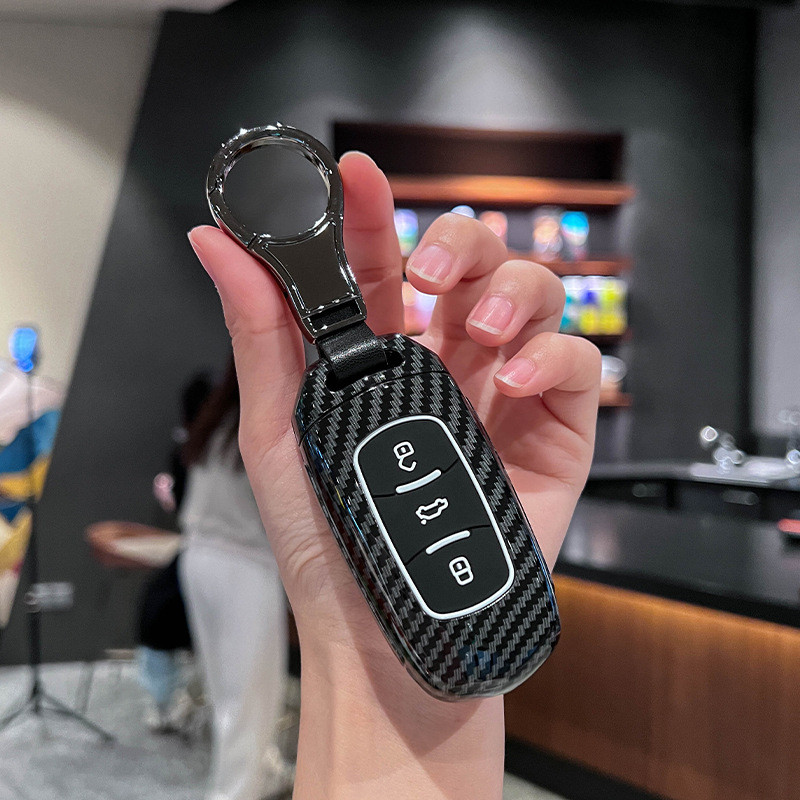 สําหรับ Geely Emgrand X7 GS GX3 GT GC9 EC7 GC715 EC718 Englon SC3 Atlas Pro 2025 คาร์บอนไฟเบอร์ ABS 