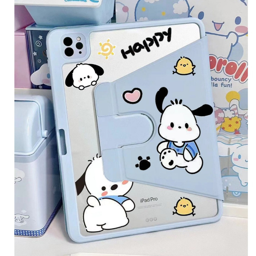 เคสฝาพับ เคส For  Samsung Galaxy Tab A9 Plus/Tab S6 lite/Tab S7 S8 S9 FE S9FE A7 lite หมุนได้360 องศาหมุน มีช่องใส่ปากกา