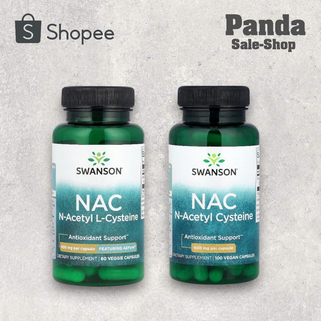 Swanson, NAC, 600 mg 2 รุ่น