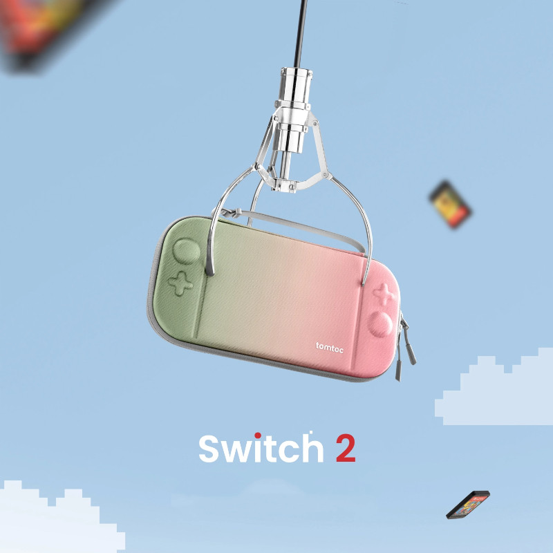 Tomtoc FancyCase-G05 Switch 2 กระเป๋าพกพาแบบบางสําหรับ Nintendo Switch 2 (2025)