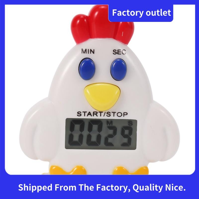 ห้องครัว LCD Digital 99 นาที 59 SEC นับถอยหลังคลิป Hen Alarm Timer เครื่องมือ