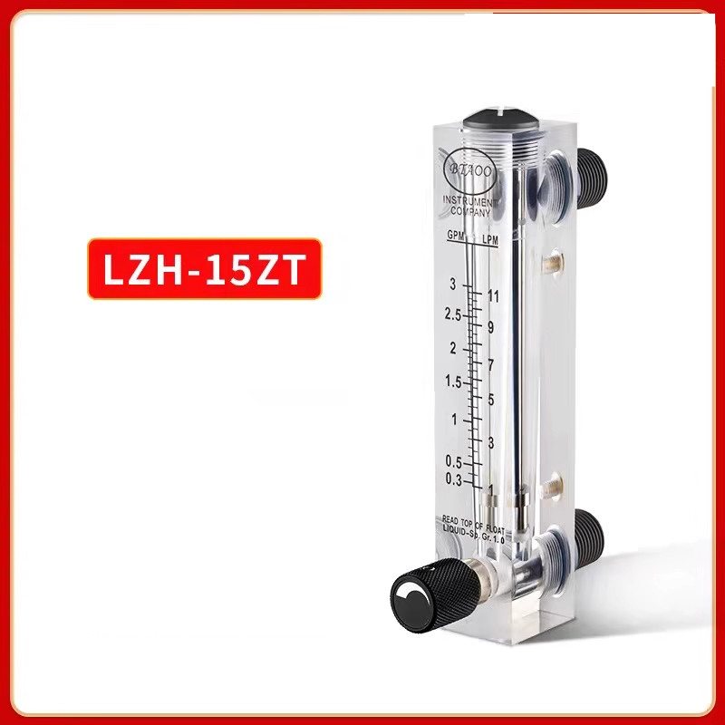 LZM-15ZT Yu Yao Baotong Air ไนโตรเจนออกซิเจนโรเตอร์แก๊ส Plexiglass Float Liquid Water Flow Meter