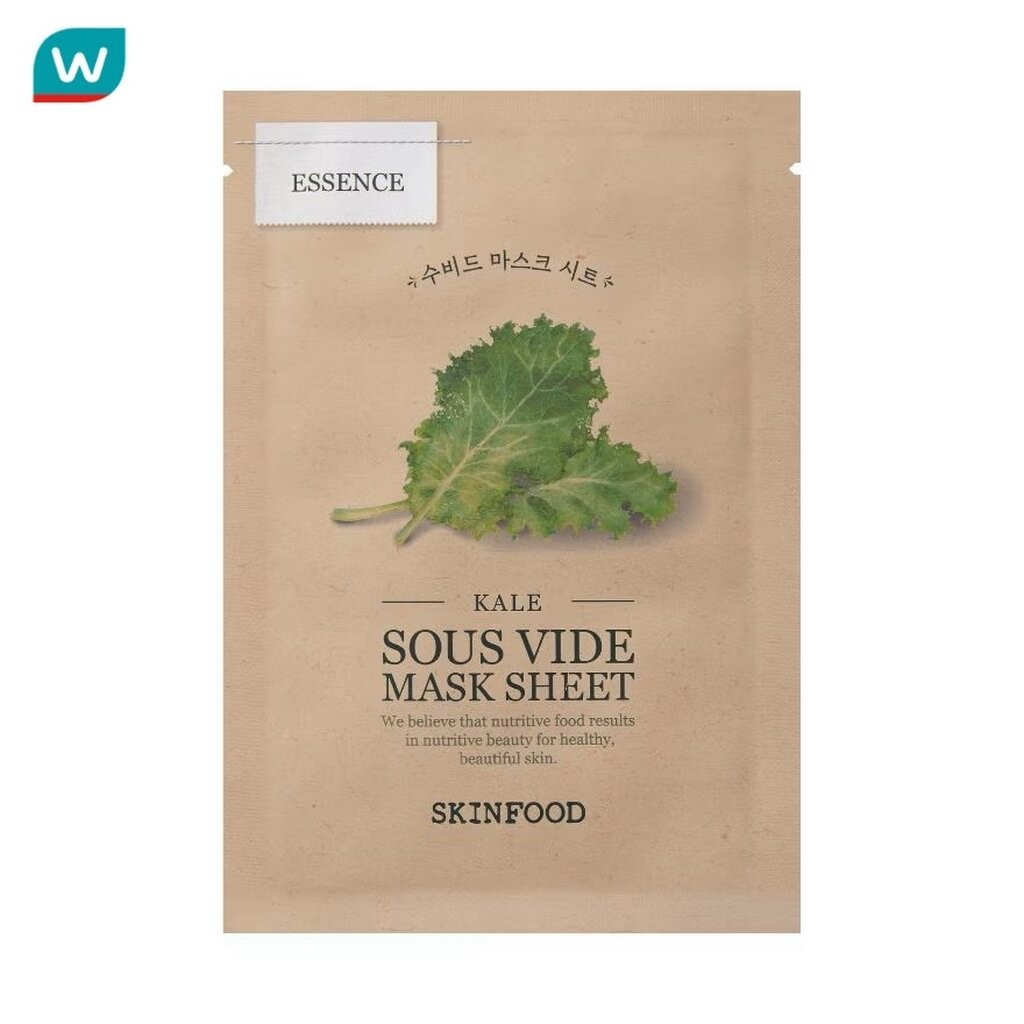 Skinfood สกินฟู๊ด มาสก์ ชีท เคล ซู ไวด์ 1 แผ่น