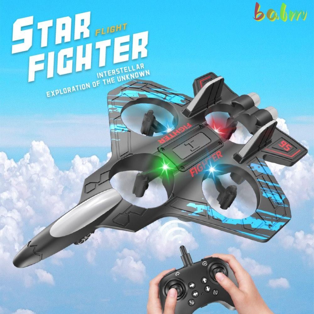 Balm เครื่องบินควบคุมระยะไกล, Stunt Roll Gravity Sensing Foam RC เครื่องบิน, กันน้ํา 2.4GHz Foam Crash Resistance เฮลิคอปเตอร์ Quadcopter
