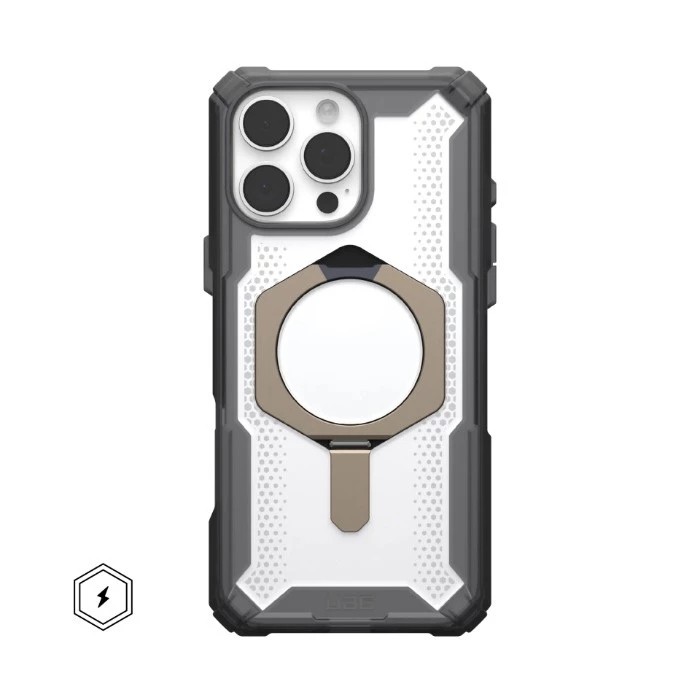 Iphone 16 Pro Max 15 14 Plus 13 12 11 Bracket โปร่งใสฝาครอบป้องกัน UAG Pathfinder เพชรโปร่งใสฝาครอบป้องกัน IPhone 16 Pro Max 15 14 Plus 13 12 11 Bracket Transp