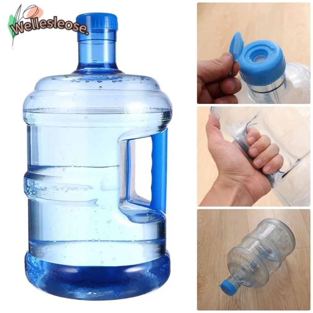 Welle 1 ชิ้นคอนเทนเนอร์น้ําแร่,ถังเก็บรถกลางแจ้งReusable Pureขวดน้ําเหยือก, 5L 7.5Lเกรดอาหารถังเปล่า