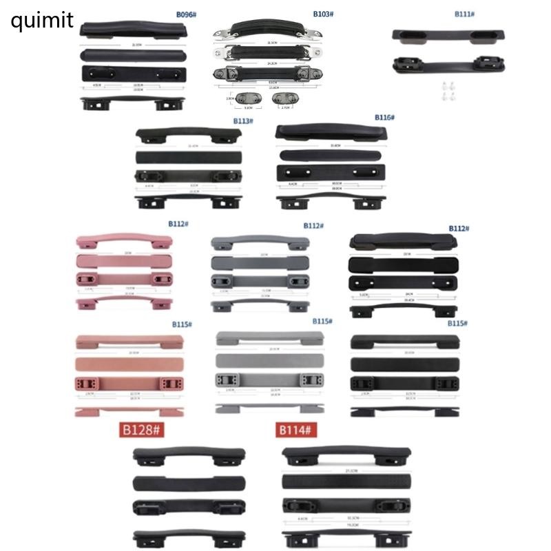 Quim 1PC กระเป๋าเดินทางพลาสติกสายรัดอุปกรณ์เสริมสําหรับกระเป๋าเดินทาง