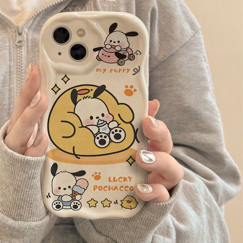 REALME WF CASE PUPPY สําหรับ OPPO A15 A15S A17 A17K A1K A76 A60 A79 A16K A16E A96 A3S A52 A92 A33 A5
