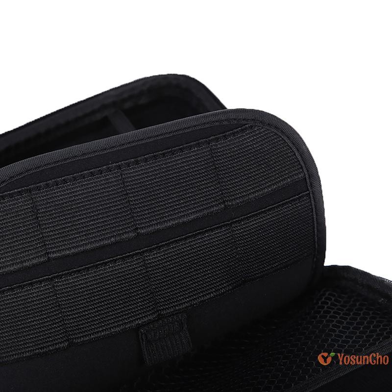 Yosuncho] 1PC สําหรับ 3DS XL 3DS LL EVA ผิวพกพากระเป๋าสําหรับ Nintendo 3DS XL LL พร้อมสายคล้องทนทานรอบป้องกันกรณีใหม่