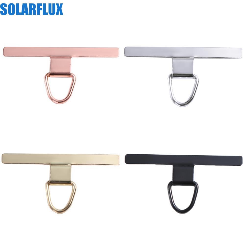 Solarflux แผ่นแปะโทรศัพท์ Tether, ปะเก็นสายคล้องโทรศัพท์มือถือสแตนเลสป้องกันการสูญหาย, การเชื่อมต่อเปลือกการ์ดคงที่ PVC ความปลอดภัย Universal Phone Lanyard สายรัดแพทช์แขวนโทรศัพท์