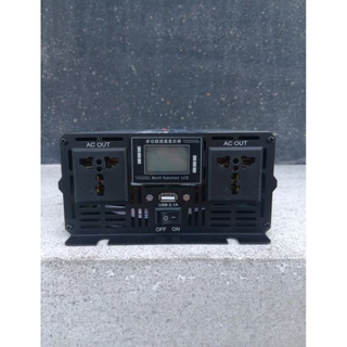 อินเวอร์เตอร์เพียวซาย 5000w12v/24v/48v/72v หน้าจอดิจิตอล CJ Inverter pure sine wave เครื่องแปลงไฟฟ้า