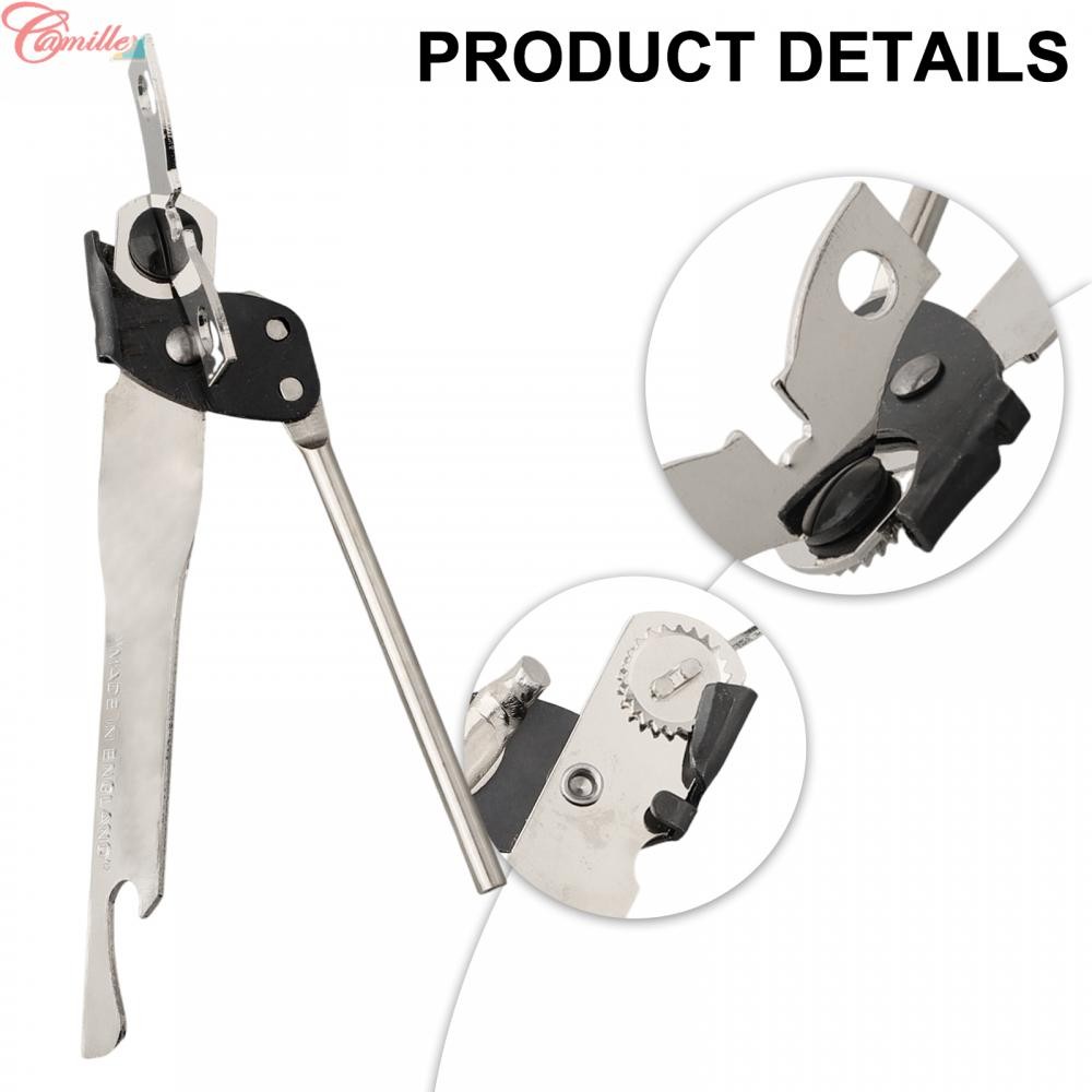 （CAM）Stainless Steel Can Opener Ergonomic Design for Comfortable Bottle Access