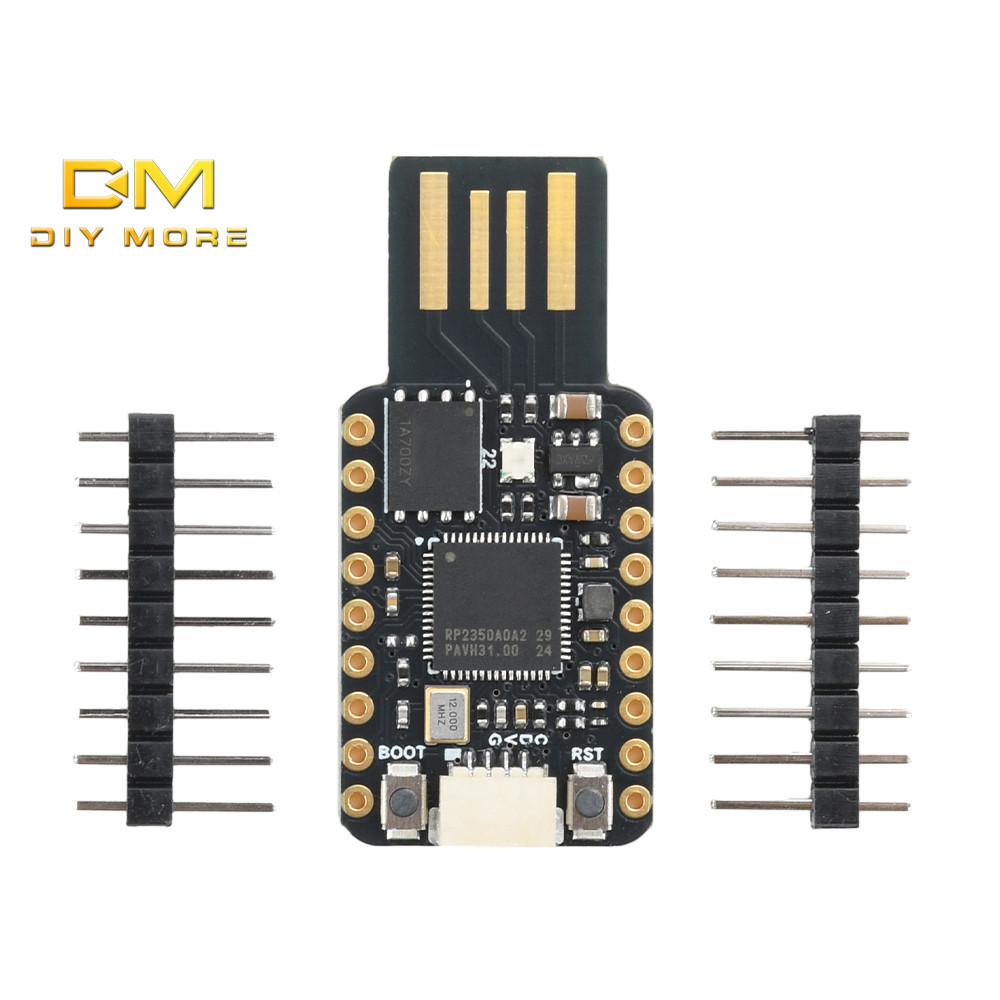 Diymore 4 M/16 M USB RP2350 Mini Microcontroller Developer Board Dual Core Dual สถาปัตยกรรมโปรเซสเซอร์ RP2350A เหมาะสําหรับ