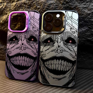 🔥COD🔥เคส IPhone 11 12 13 14 15 16 Pro MAX 14 15 16 Plus XR SE 2 3 XSmax 7PLUS เคสโทรศัพท์ซิลิโคนแฟชั่นลายการ์ตูนหน้าเท่