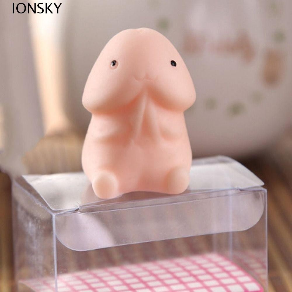 Ionsky Mini Squeeze Toy, Practical Jokes Mimicry สมจริง, ของเล่นหยิก TPR Soft Mini Kids Gift