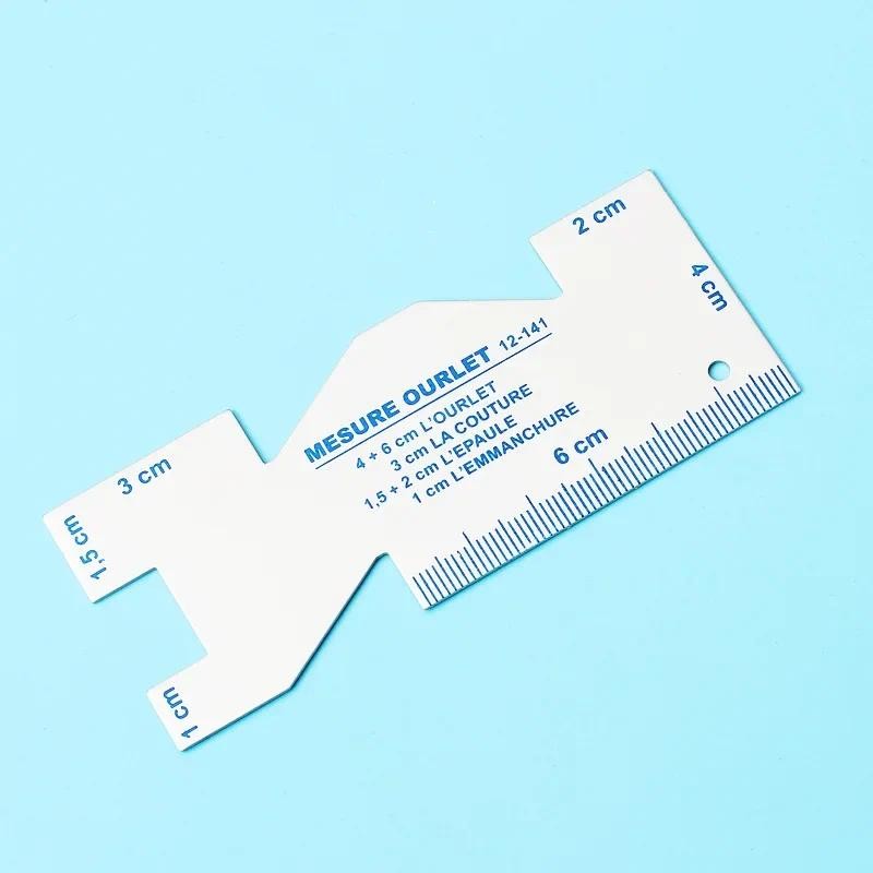 Precision Seam วัดโลหะ Quilting Tailor ไม้บรรทัดแม่แบบเย็บไม้บรรทัดสําหรับ DIY Patchwork Quilting Craft อุปกรณ์เสริม