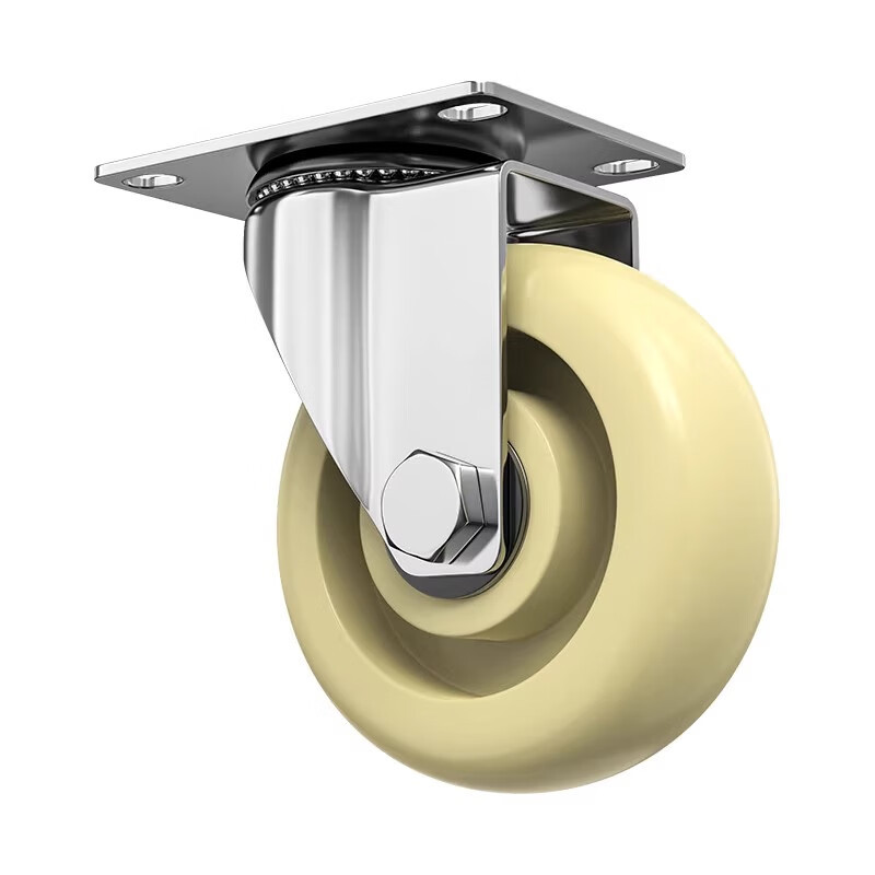 🍀Diprwan caster wheel flatbed cart wheel rubber steering