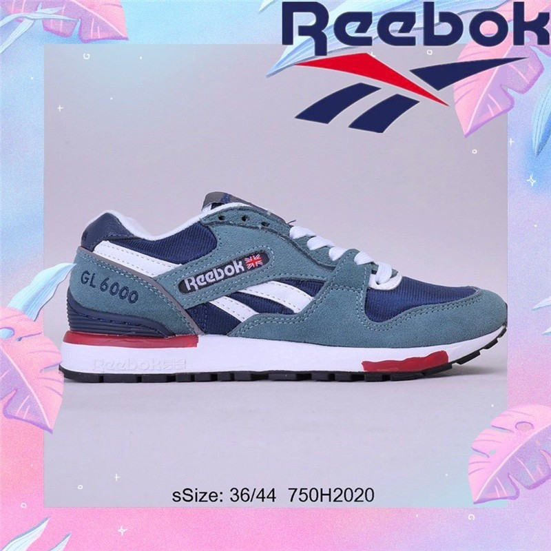 รองเท้าวิ่งลำลองแบบคลาสสิกเรโทร Reebok gl6000 ใหม่มาถึง (พร้อมส่ง)