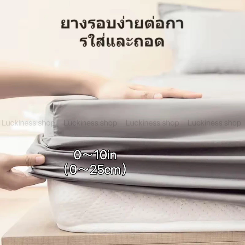 CZ03 ผ้าปูที่นอนกันน้ำคอตตอนเนื้อนิ่ม thumbnail 5