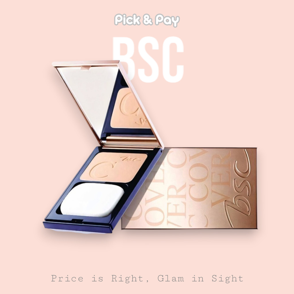 BSC C - COVER POWDER SPF 25 PA+++ แป้งพัฟผสมรองพื้นเนื้อบางเบา