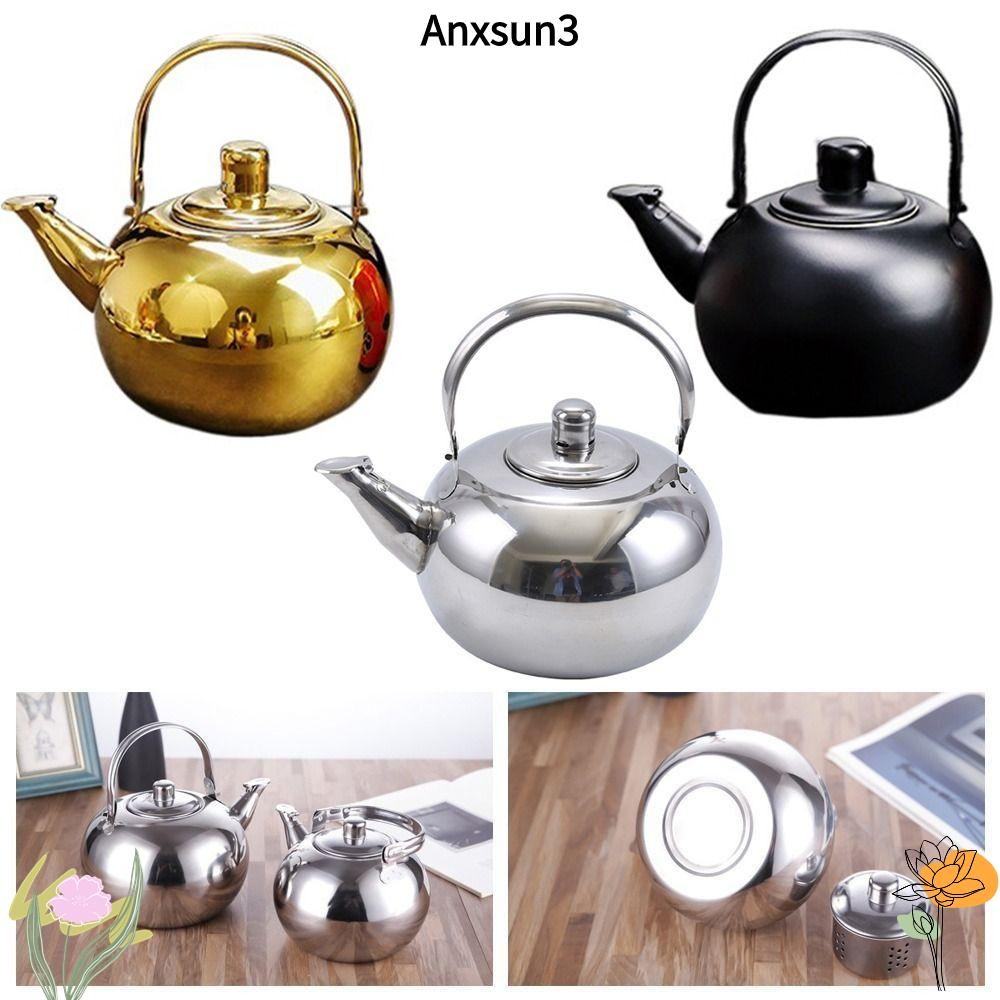 อานซ์ซัน3 กาต้มกาแฟ,พร้อม กรองความจุขนาดใหญ่กาต้มน้ํา,แบบพกพาชากาแฟเครื่องมือเครื่องครัวสแตนเลสอูหลงชาเหยือกโฮมออฟฟิศ
