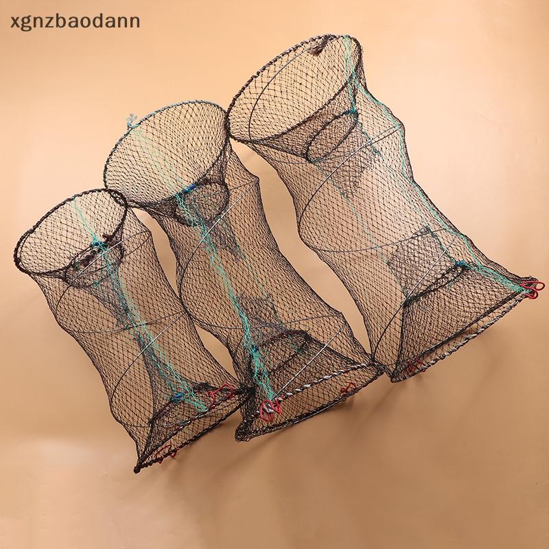 Xgn 3ขนาดกล้องส่องทางไกลพับเก็บได้นํามาใช้ใหม่กั้งปูปลาดักสุทธิกุ้งกุ้งก้ามกรามกรงพับเครือข่ายตกปลาแบบพกพา แอน