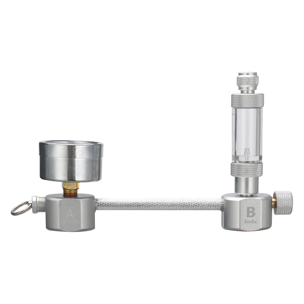 Bubble Counter Valve คาร์บอน Diy คาร์บอนไดออกไซด์ Counter Check Co2 Kit เช็ควาล์ว Co2 พร้อม ★ โซลินอ