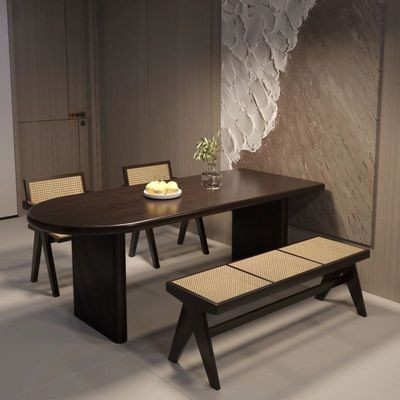 Ining Table Nordic Dining Table Set 1 4 /Full Solid Wood Household Dining Table/,Living Room,Small U