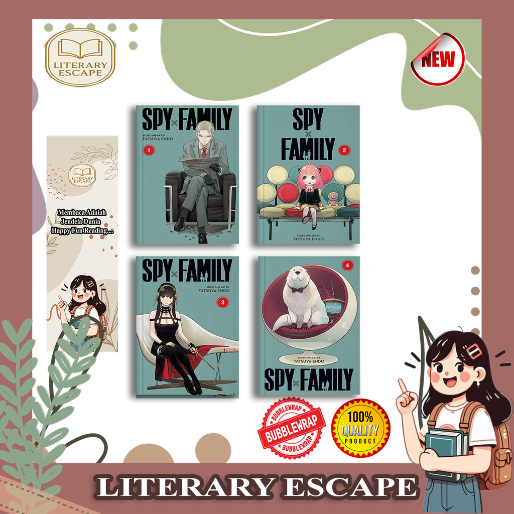 Spy X Family Comic 1 - 14 เล่ม Series (ภาษาอังกฤษ)