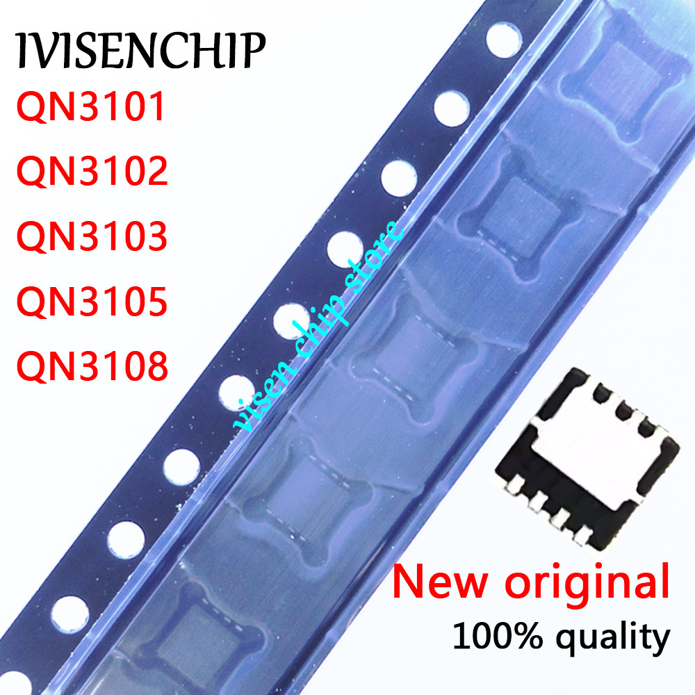 5 ชิ้น QN3101 QN3102 QN3103 QN3105 QN3108 QN3101M3N QN3103M3N QN3105M3108M3N QFN-8 ในสต็อก