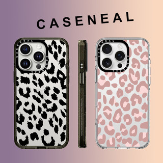 CASENEAL Graffiti พิมพ์เสือดาวโปร่งใสอะคริลิคเคสโทรศัพท์สําหรับ iPhone 16 Pro Max 15 Plus 14 ProMax 13 12Pro โทรศัพท์กันกระแทกขอบนุ่ม hard กรณีป้องกัน