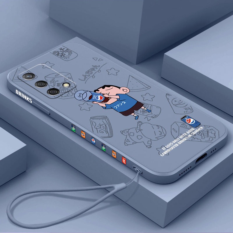เคส Oppo A74 4G A95 tpu ฟรีเชือกเส้นเล็กแฟชั่นเคสโทรศัพท์แบบนิ่ม KCXX ราคา ถูกที่สุด ดีลบีเคเค แกลเลอรีภาพที่ 4