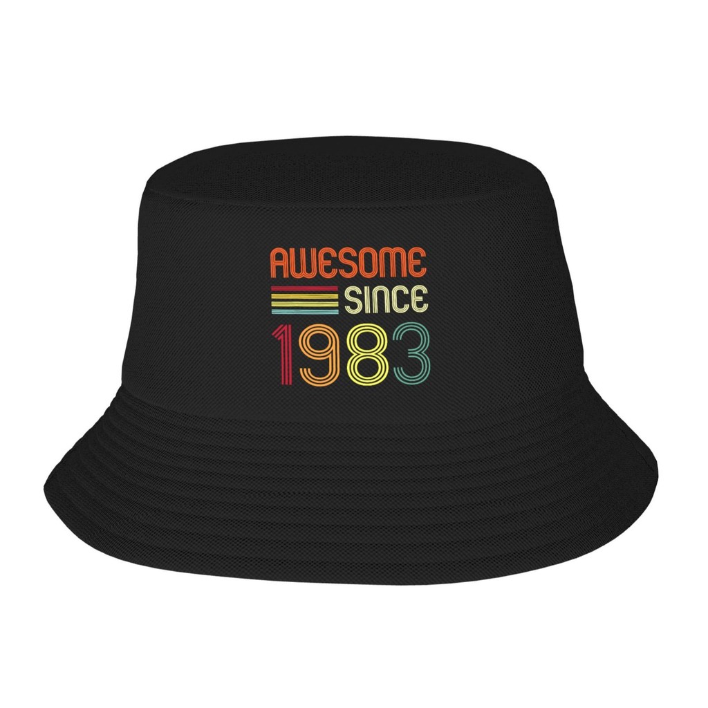 สุดยอดเนื่องจาก 1983 40th Birthday Fishermans Hat Bucket Hat